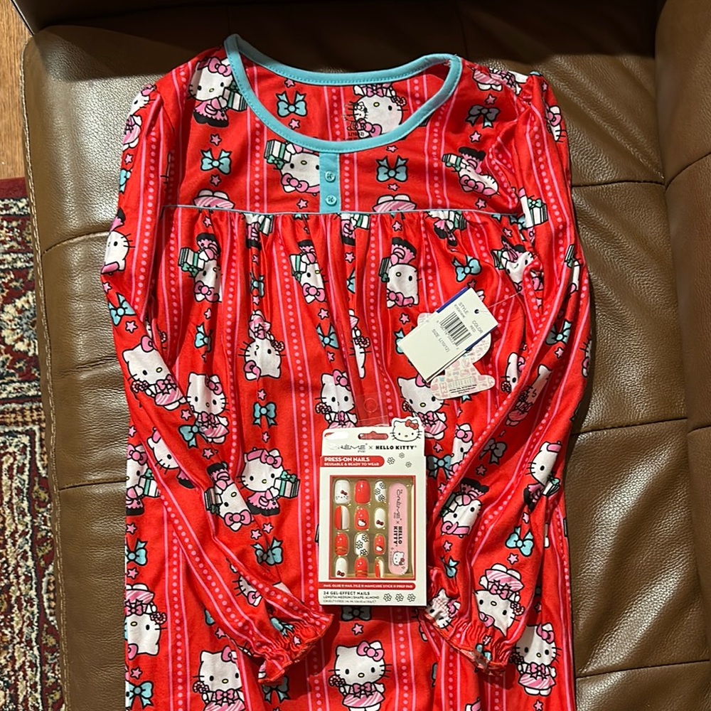 Hello Kitty Red Kids Pajamas